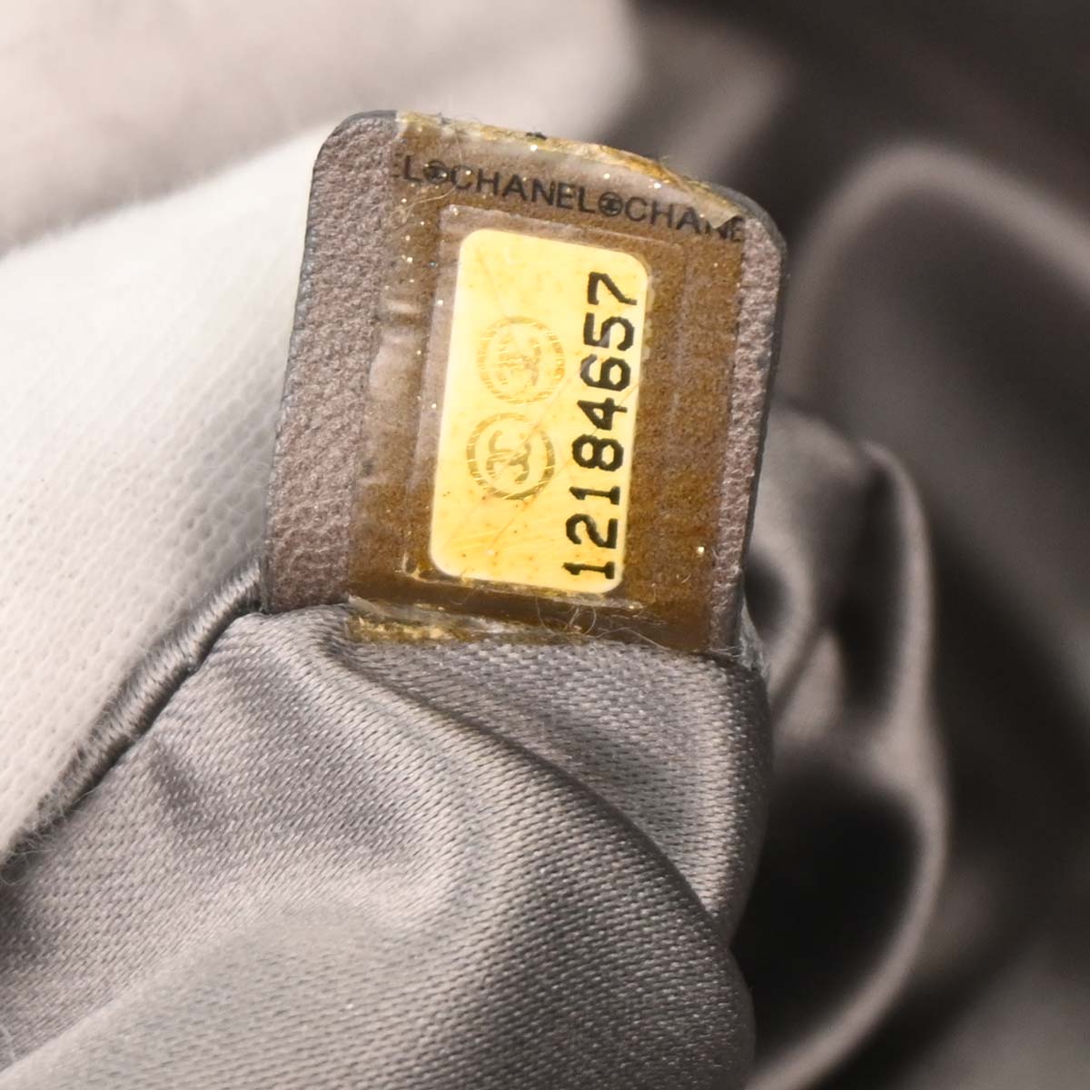 Chanel 2008-2009 Black Perforated Lambskin Handbag