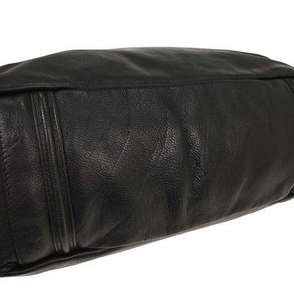 Chanel Black Lambskin Mademoiselle Lock Handbag