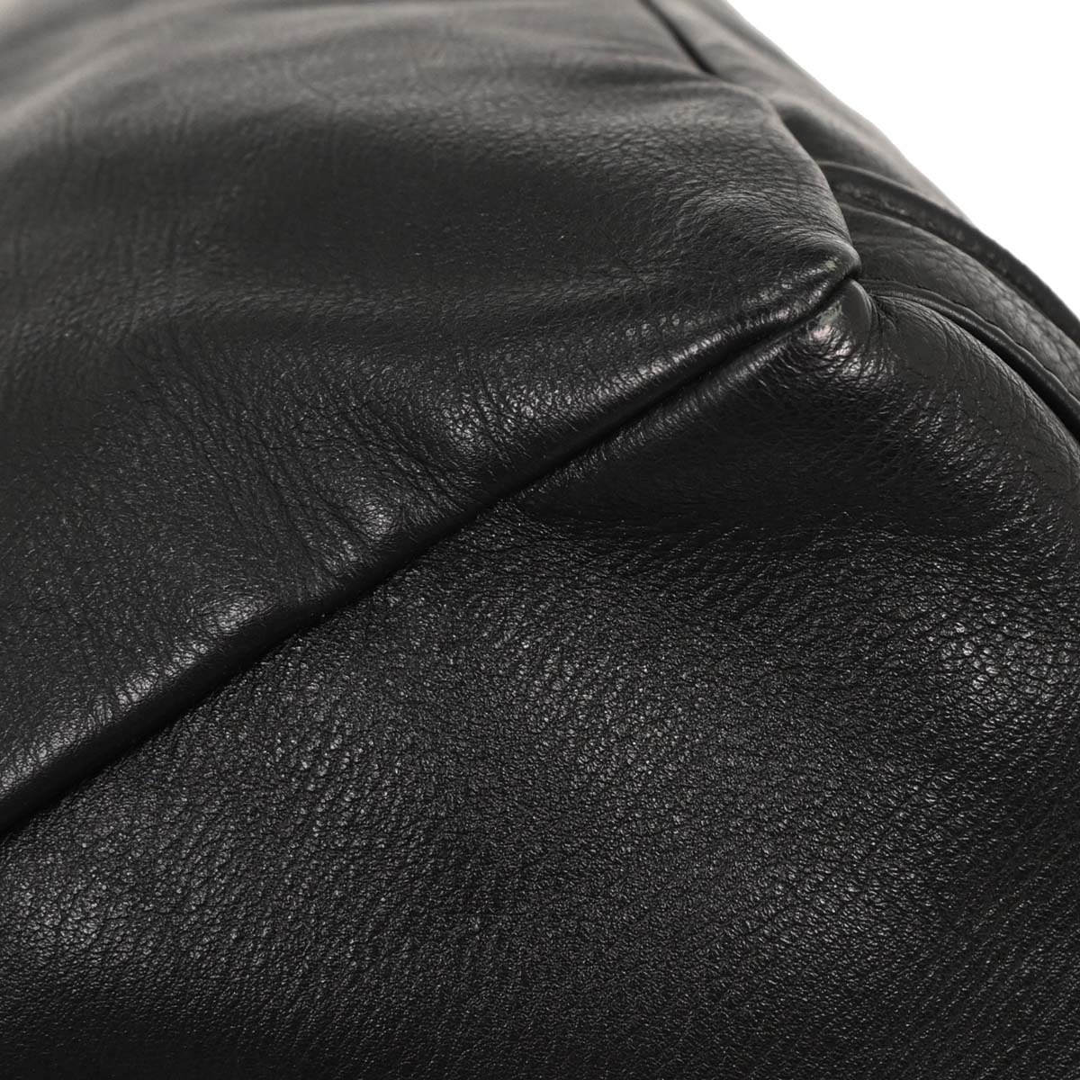 Chanel Black Lambskin Mademoiselle Lock Handbag