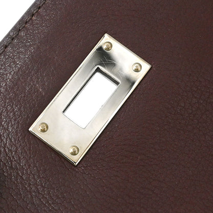 Hermes Havane Veau Evergrain Kelly 28 Retourne 2way Shoulder Handbag