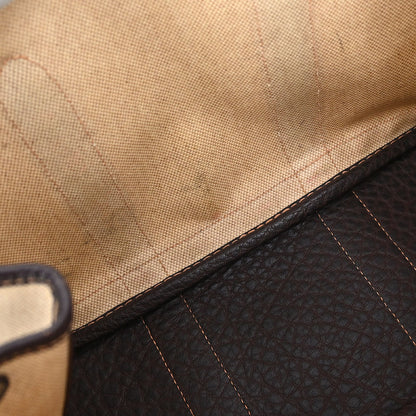 Hermes Beige Toile H Buffalo Garden Party 30 TPM Tote Bag