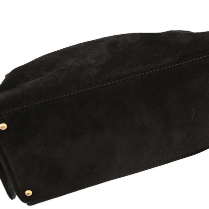 Chanel Black Suede Handbag