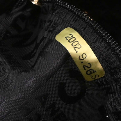 Chanel Black Suede Handbag
