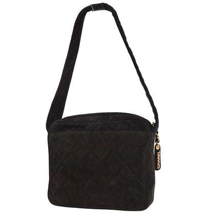 Chanel Black Suede Handbag