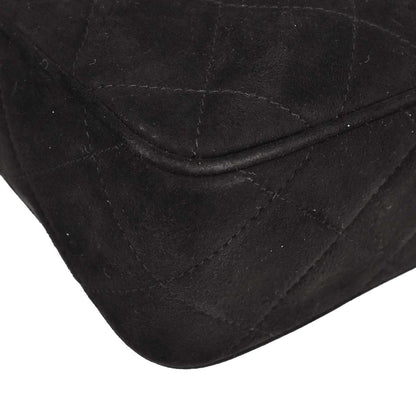 Chanel Black Suede Handbag