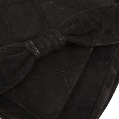 Chanel Black Suede Handbag