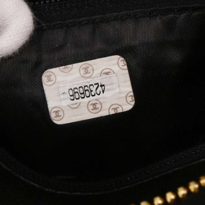 Chanel Black Suede Handbag