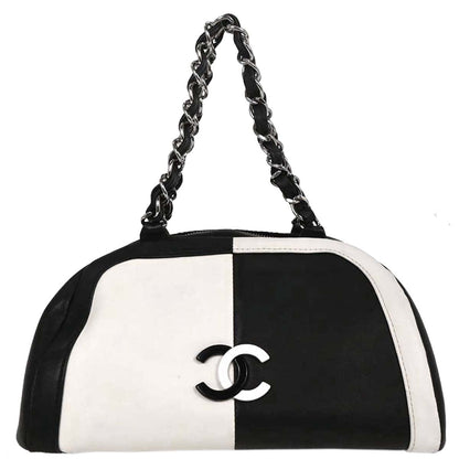 Chanel 2005-2006 Black Lambskin Handbag