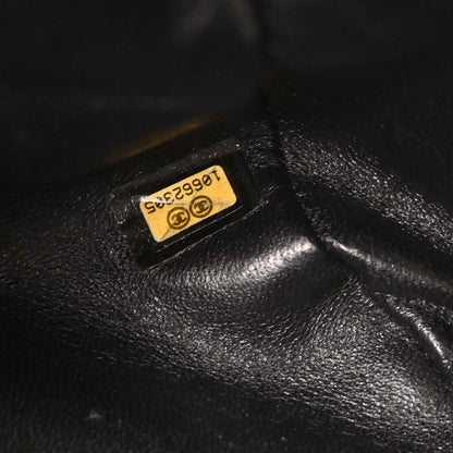 Chanel 2005-2006 Black Lambskin Handbag