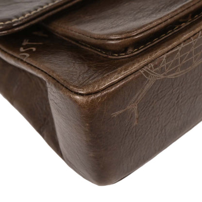 Chanel 2003-2004 Brown Calfskin Handbag