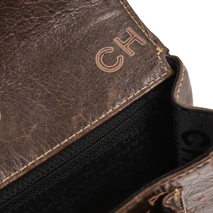 Chanel 2003-2004 Brown Calfskin Handbag