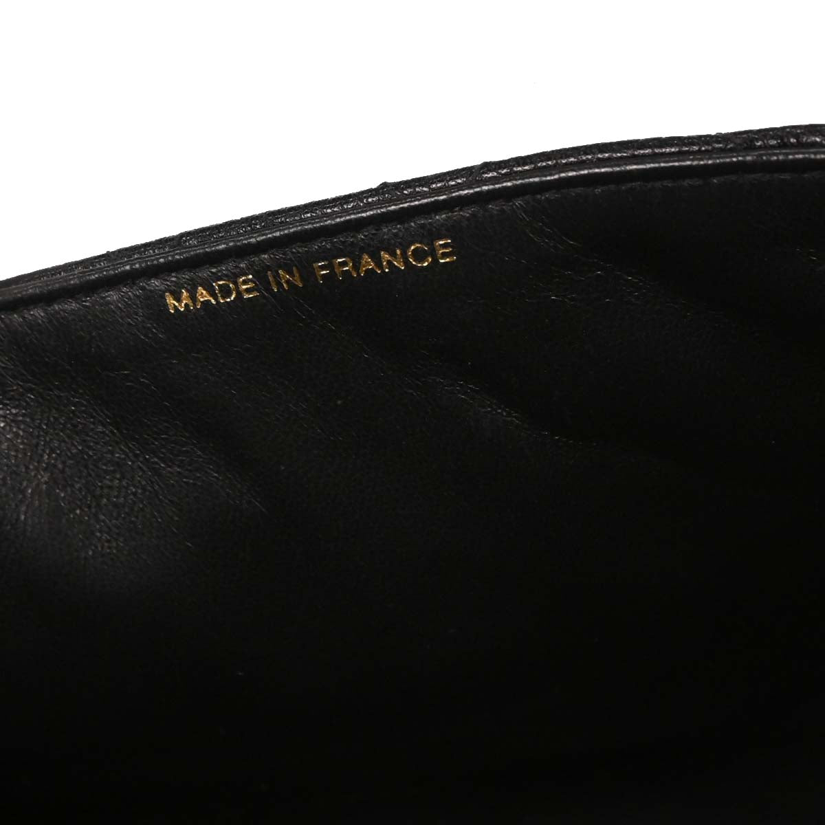 Chanel Black Caviar Double Sided Flap Handbag