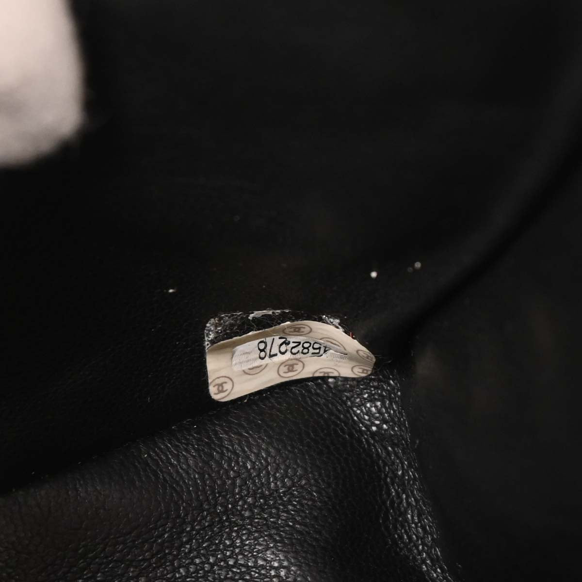 Chanel Black Caviar Double Sided Flap Handbag