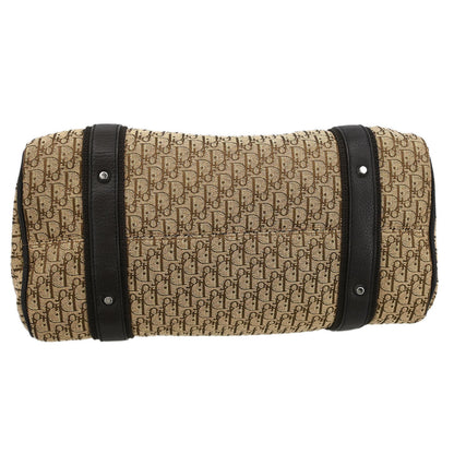 Christian Dior Beige Canvas Trotter Handbag