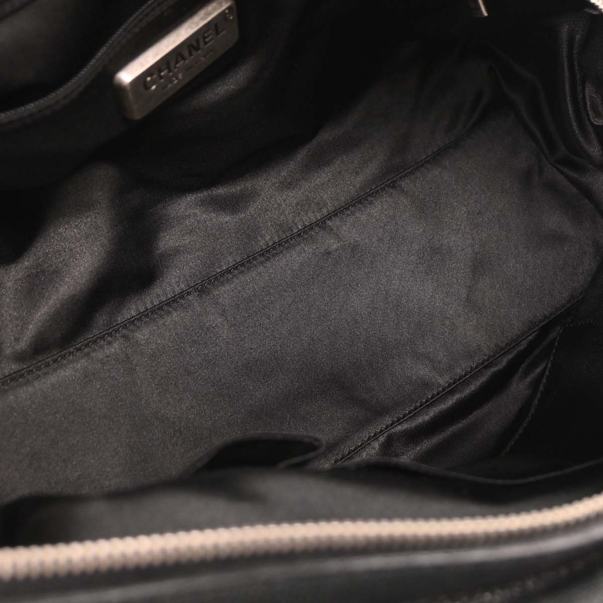 Chanel * 2005-2006 Black Lapin Fur Caviar Handbag