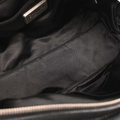 Chanel * 2005-2006 Black Lapin Fur Caviar Handbag