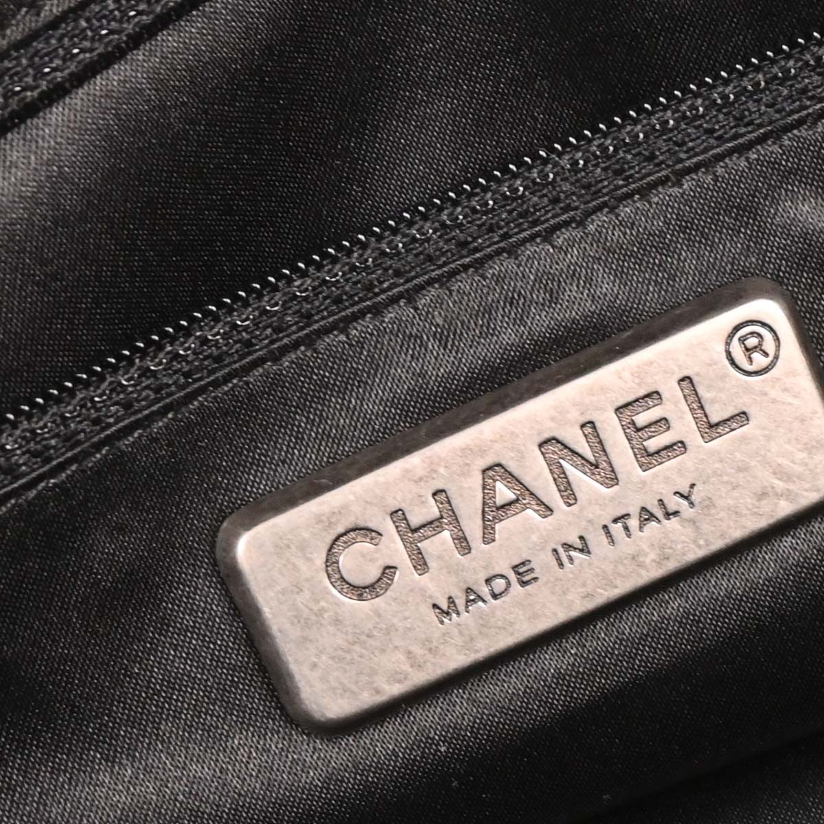 Chanel * 2005-2006 Black Lapin Fur Caviar Handbag