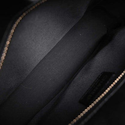 Chanel Black Lambskin Choco Bar Tote Shoulder Bag