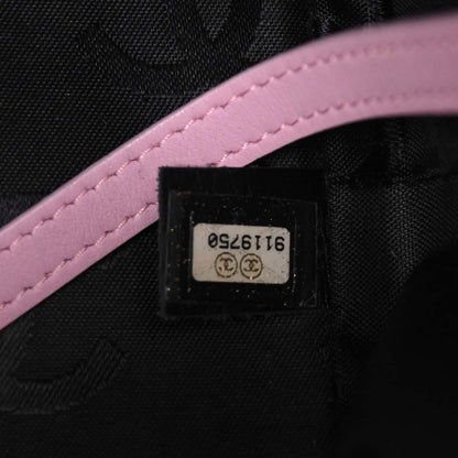 Chanel Pink Calfskin Cambon Ligne Tote Handbag