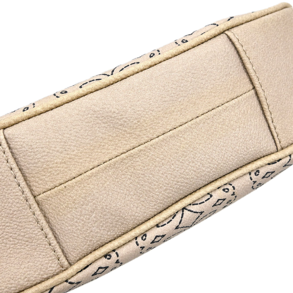 Loewe * Beige Leather Anagram Handbag