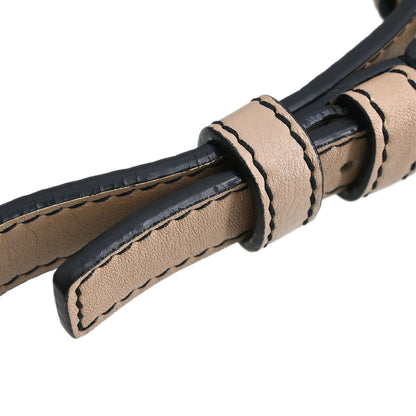 Loewe * Beige Leather Anagram Handbag