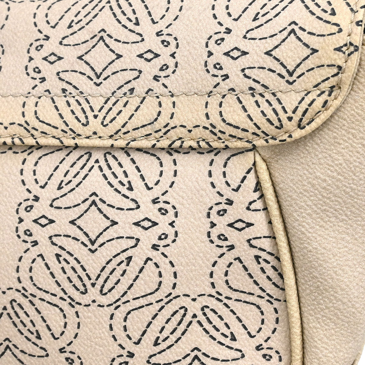 Loewe * Beige Leather Anagram Handbag