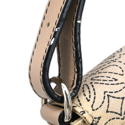 Loewe * Beige Leather Anagram Handbag