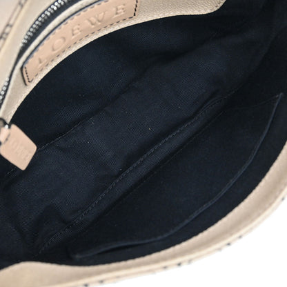 Loewe * Beige Leather Anagram Handbag