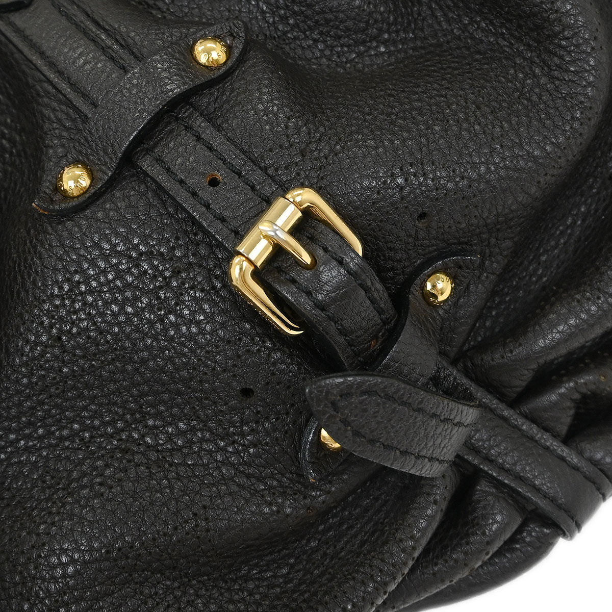 Louis Vuitton Brown Mahina L Hobo Handbag M95765