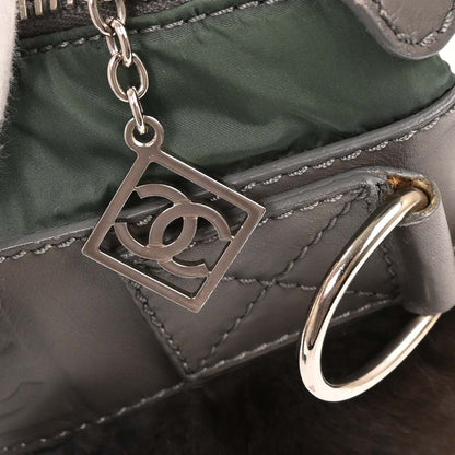 Chanel * 2005-2006 Black Lappin Fur Sport Line Handbag