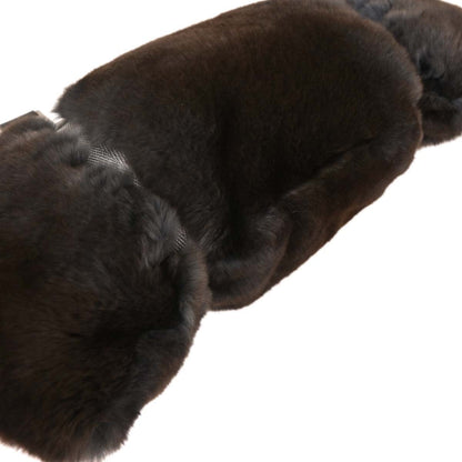 Chanel * 2005-2006 Black Lappin Fur Sport Line Handbag