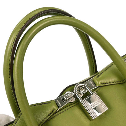 Hermes Anis Green Veau Swift Bolide 1923 Handbag