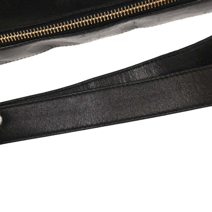 Chanel Black Lambskin Choco Bar Shoulder Bag