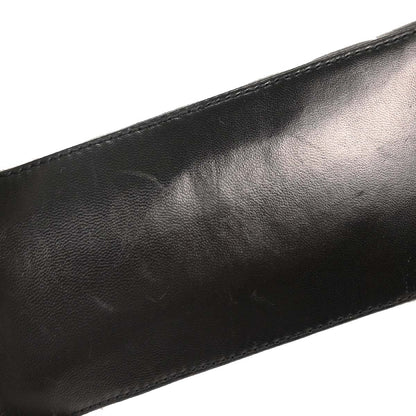 Chanel Black Lambskin Choco Bar Shoulder Bag