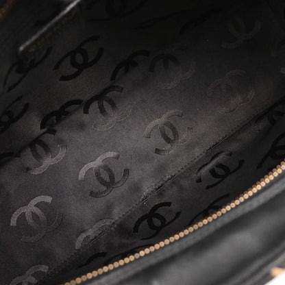 Chanel Black Calfskin Wild Stitch Handbag
