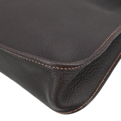 Hermes Havane Buffalo Vespa GM Shoulder Bag