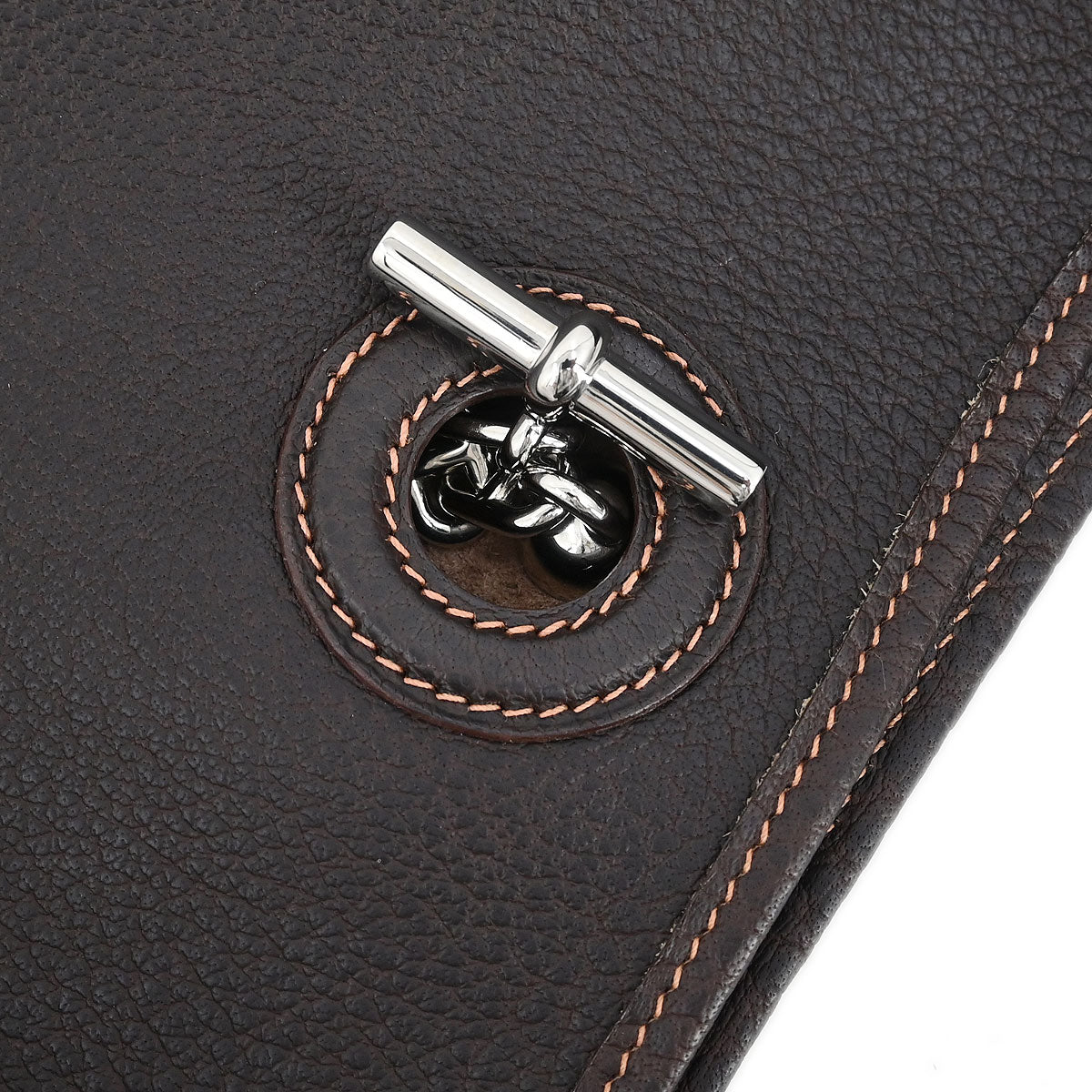 Hermes Havane Buffalo Vespa GM Shoulder Bag