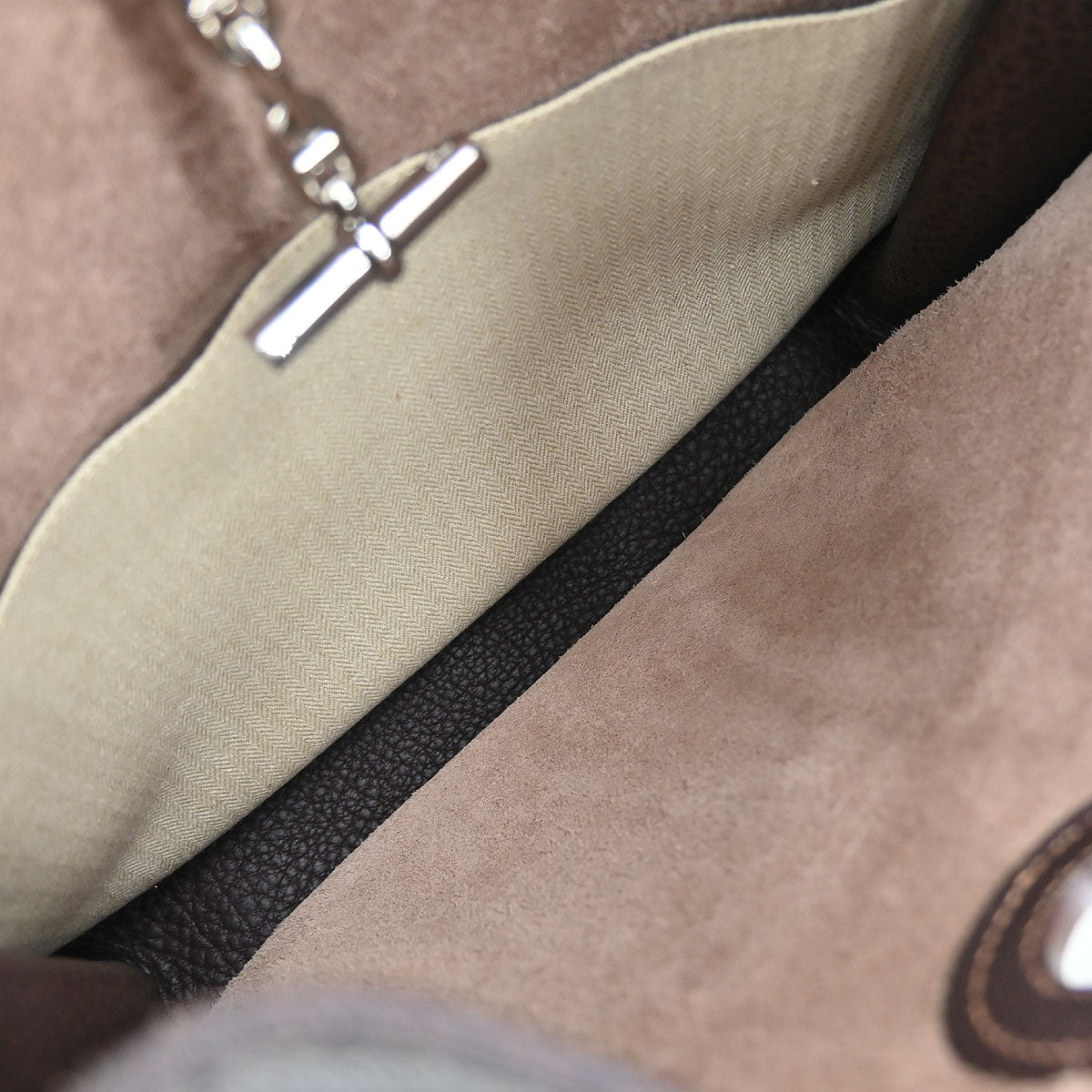 Hermes Havane Buffalo Vespa GM Shoulder Bag