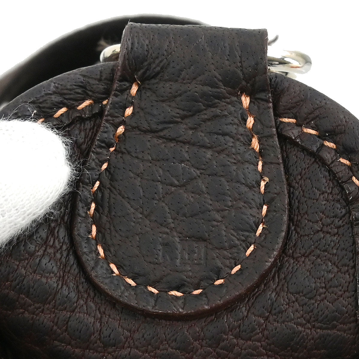 Hermes Havane Buffalo Vespa GM Shoulder Bag