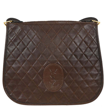 Yves Saint Laurent Brown Shoulder Bag