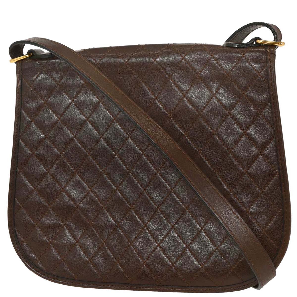 Yves Saint Laurent Brown Shoulder Bag