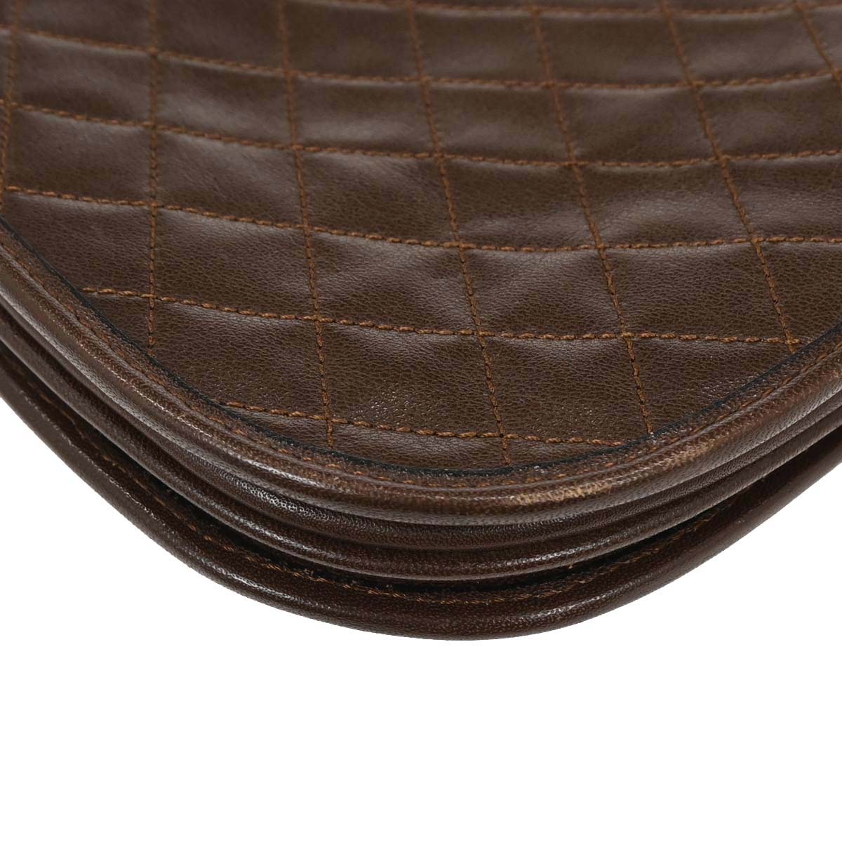 Yves Saint Laurent Brown Shoulder Bag