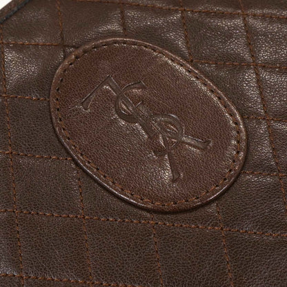 Yves Saint Laurent Brown Shoulder Bag