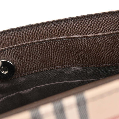 Burberry Beige Brown Burberry Check Shoulder Bag