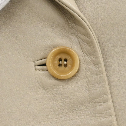 Loewe Single Breasted Jacket Beige #46