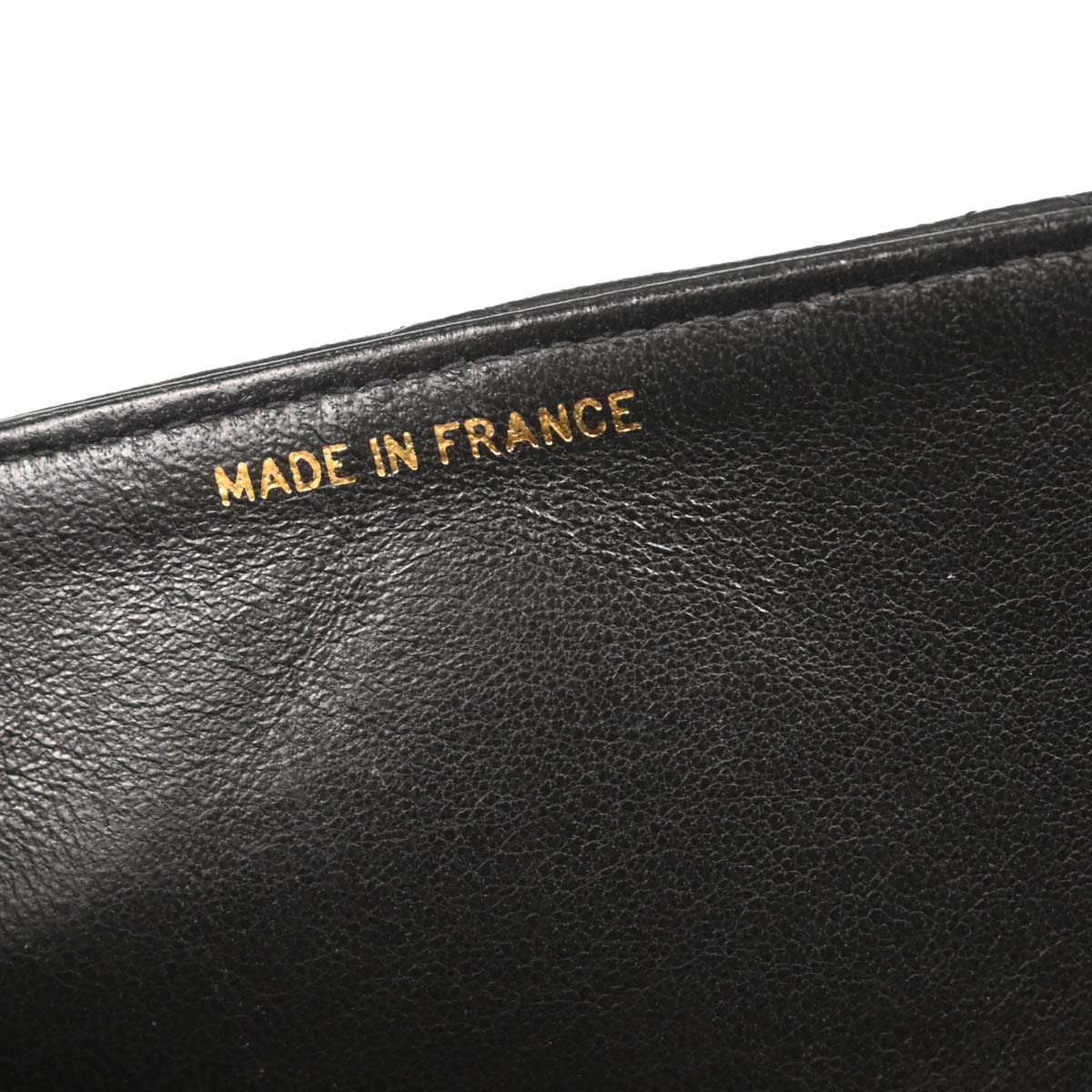 Chanel 1991-1994 Black Lambskin Shoulder Bag