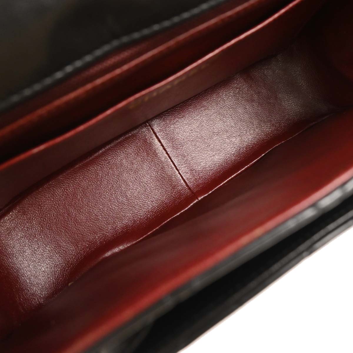 Chanel 1991-1994 Black Lambskin Shoulder Bag