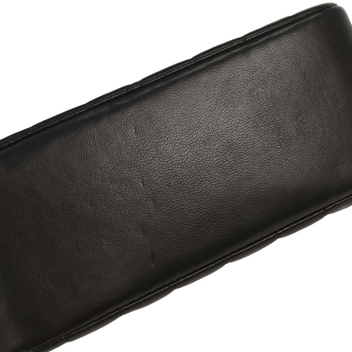 Chanel Black Lambskin Mademoiselle Shoulder Bag