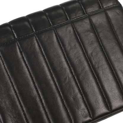 Chanel Black Lambskin Mademoiselle Shoulder Bag