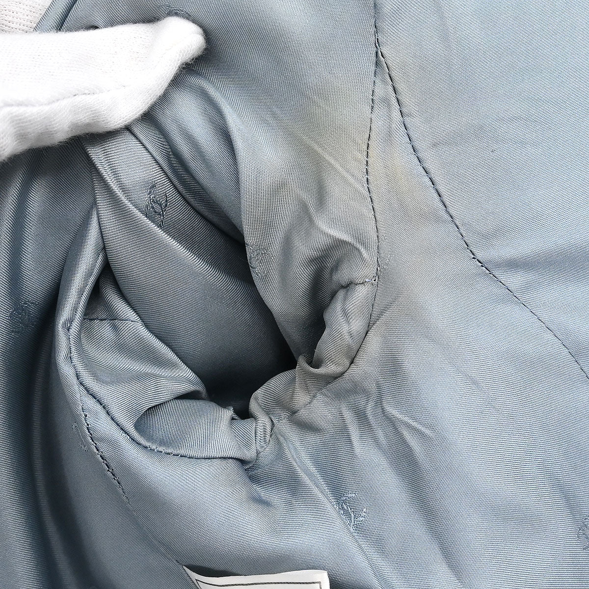 Chanel Single Breasted Collarless Jacket Blue #36